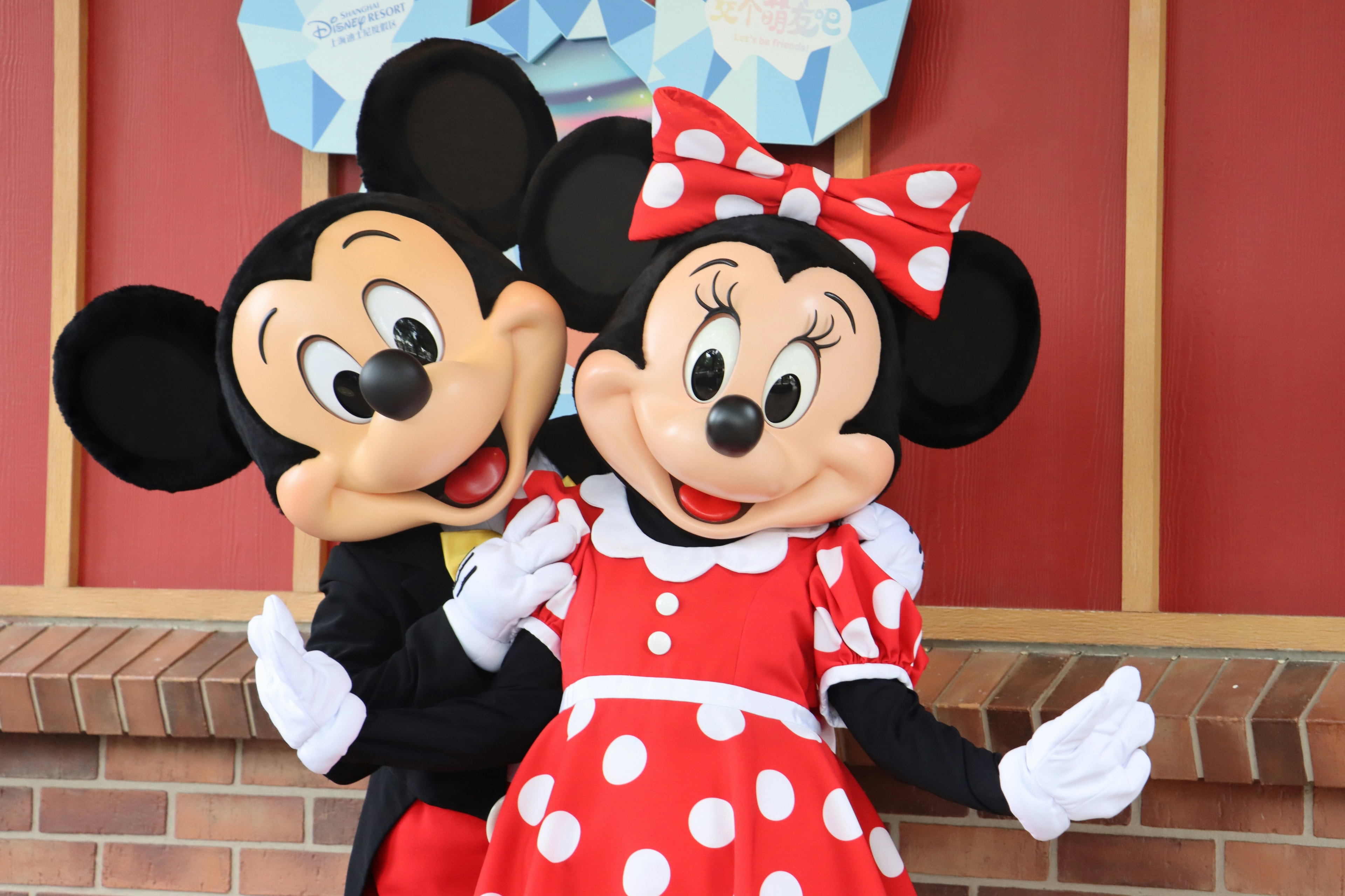 Disney vacation with Mickey and Minnie